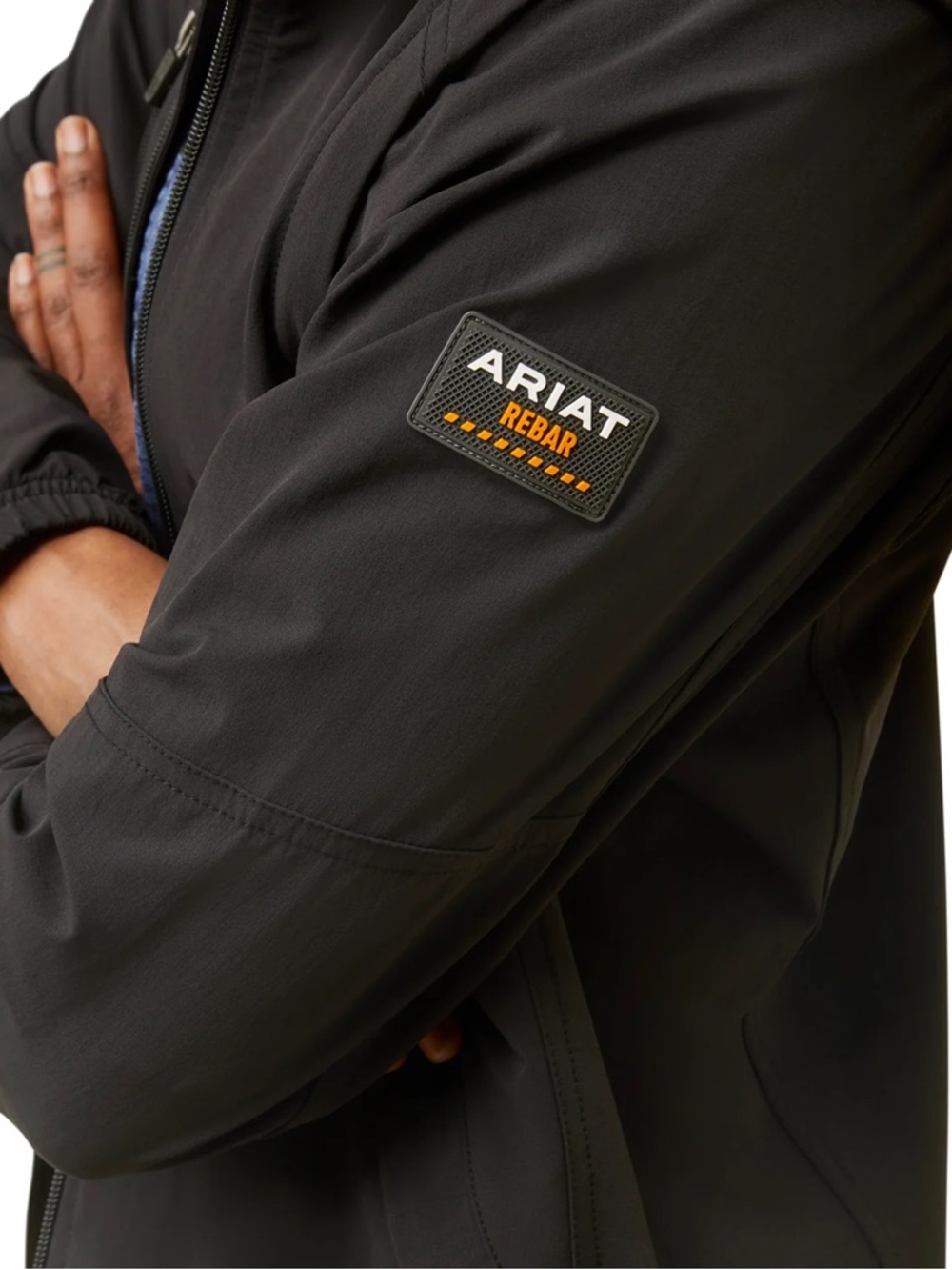 🆕Ariat  REBAR Weatherproof 
Convertible Black Jacket M - Picture 9 of 16